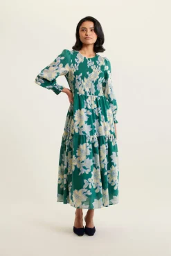 Alessandra Reagan Dress Lulu - Forest
