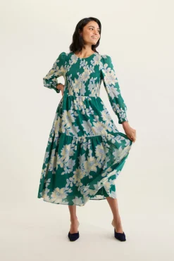 Alessandra Reagan Dress Lulu - Forest