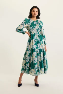Alessandra Reagan Dress Lulu - Forest