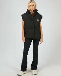 All About Eve Elevate Puffer Vest - Black