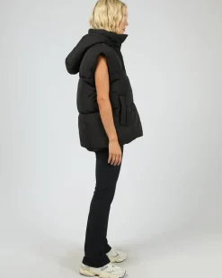 All About Eve Elevate Puffer Vest - Black
