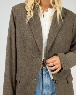 All About Eve Elodie Blazer- Brown