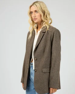 All About Eve Elodie Blazer- Brown