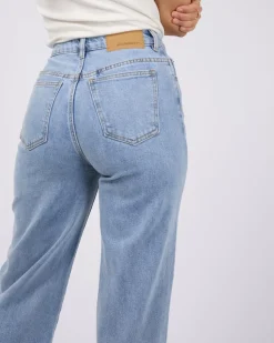 All About Eve Jacqui Wide Leg Jean - Light Blue