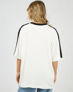 All About Eve Kings Oversized Tee - White