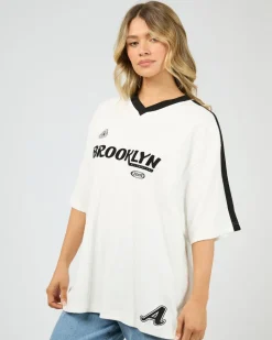 All About Eve Kings Oversized Tee - White