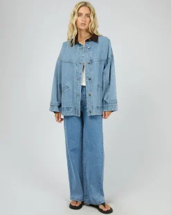 All About Eve Tommy Jacket - Light Blue