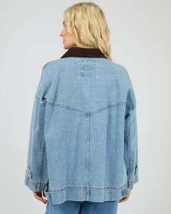 All About Eve Tommy Jacket - Light Blue