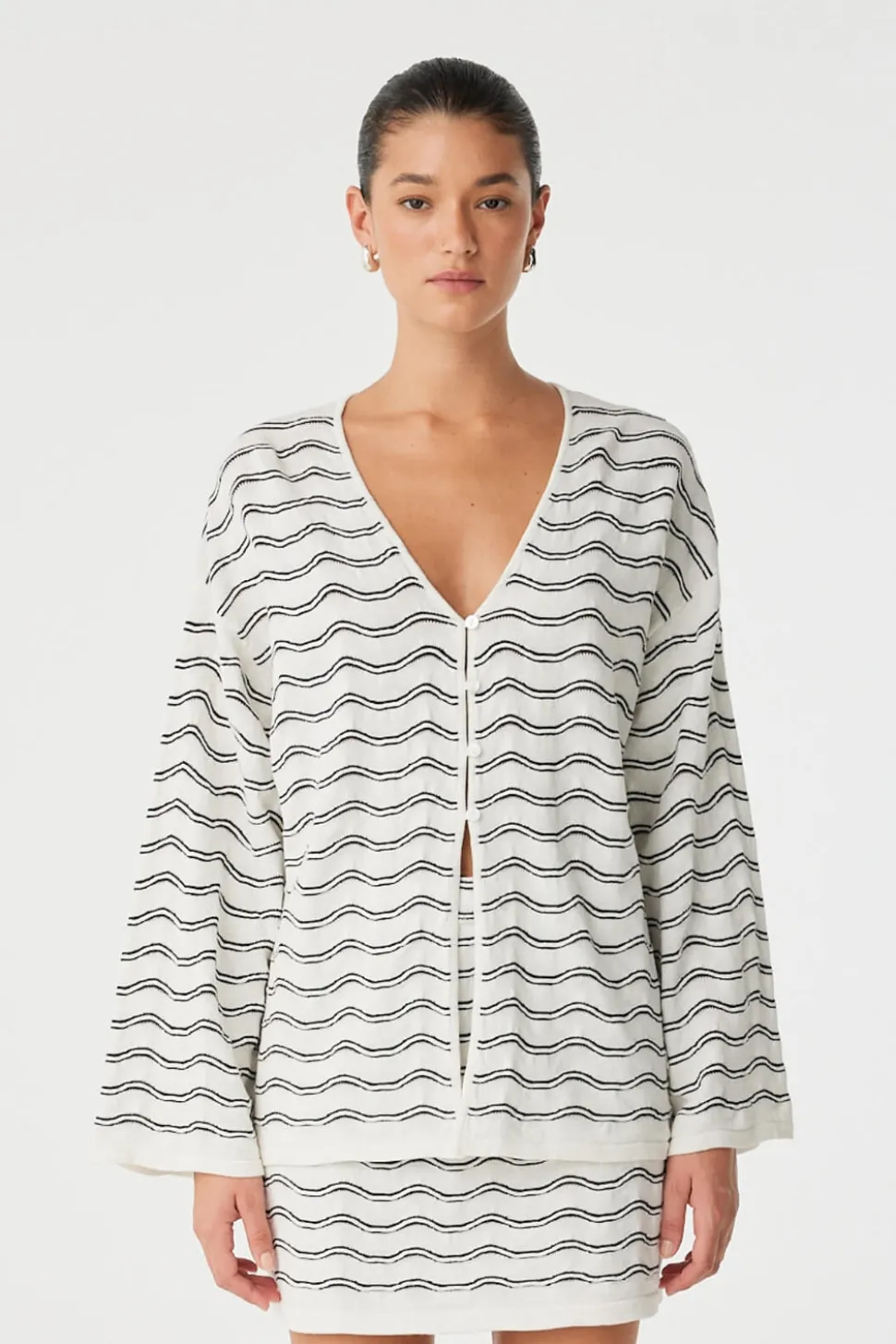 ARCAA Onda Long Sleeve - Cream Wave