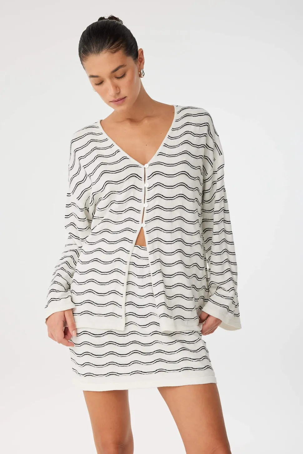 ARCAA Onda Long Sleeve - Cream Wave