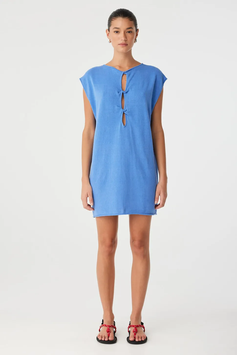 ARCAA Pala Mini Dress - Pacific Blue