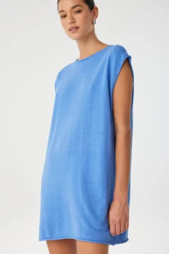 ARCAA Pala Mini Dress - Pacific Blue
