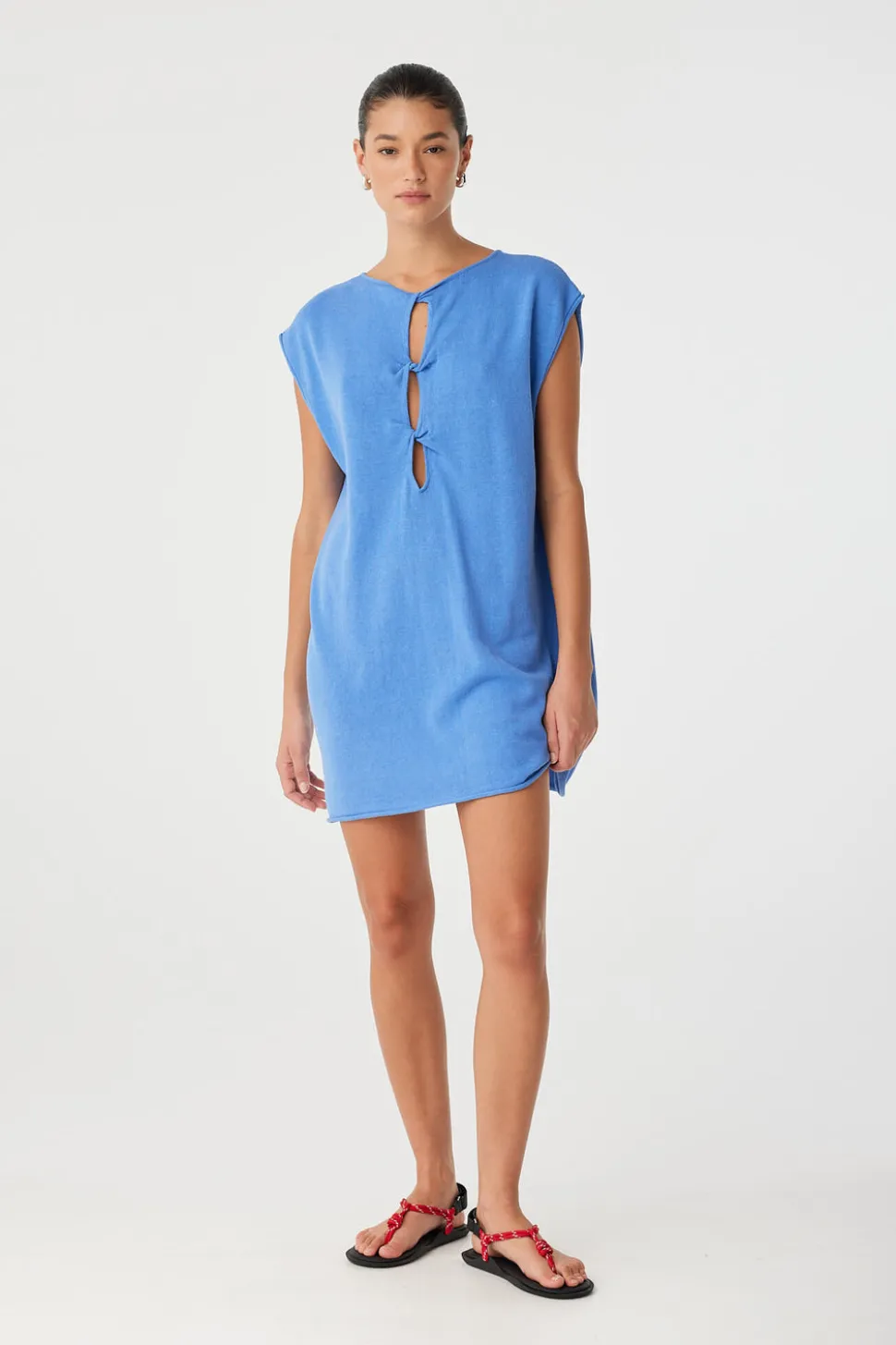 ARCAA Pala Mini Dress - Pacific Blue