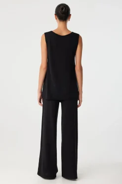 ARCAA Poppy Longline Top - Black