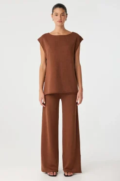 ARCAA Poppy Tie Side Top - Clay