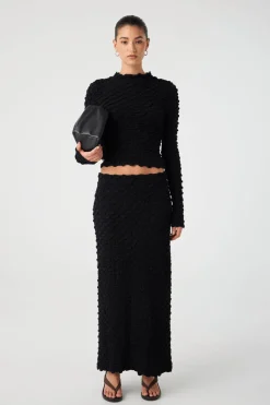 ARCAA Suvi High Neck Top - Black