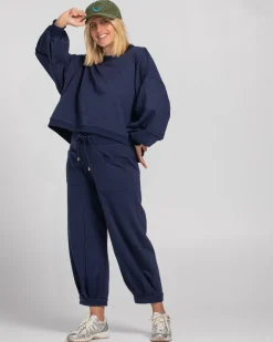 Boom Shankar Guru Sweater - Navy