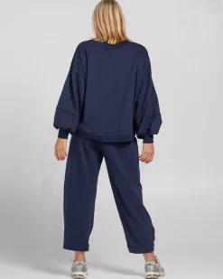 Boom Shankar Guru Sweater - Navy