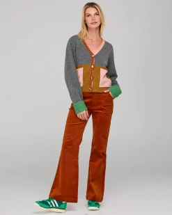 Boom Shankar Remi Cardigan - Grey Multi