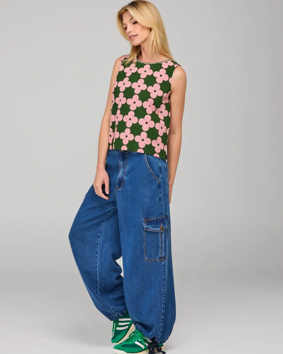 Boom Shanker Brando Cargo Pant - Denim