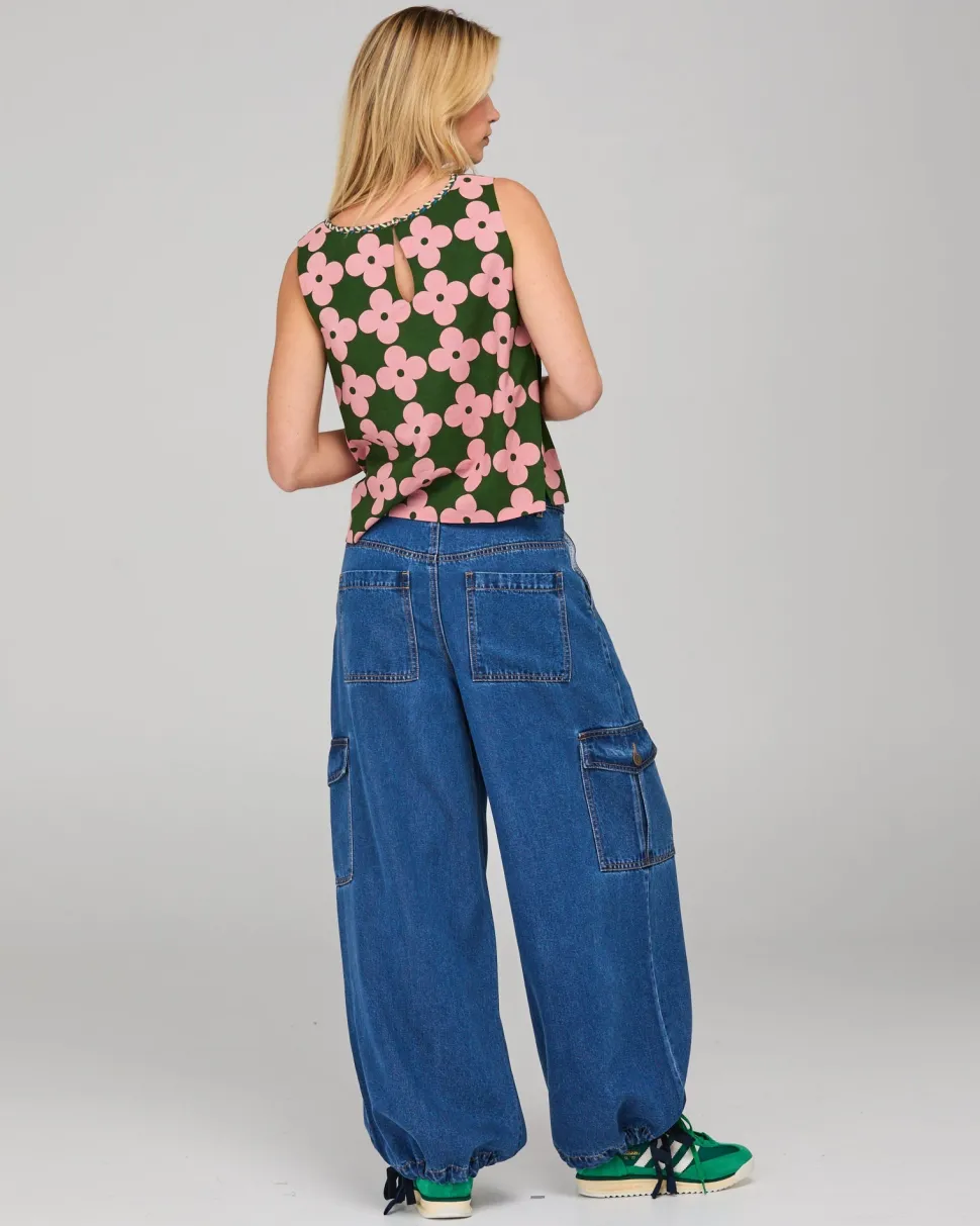 Boom Shanker Brando Cargo Pant - Denim
