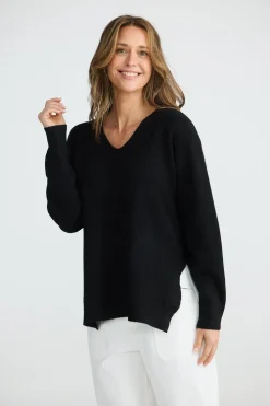 Brave & True Britney Knit - Black