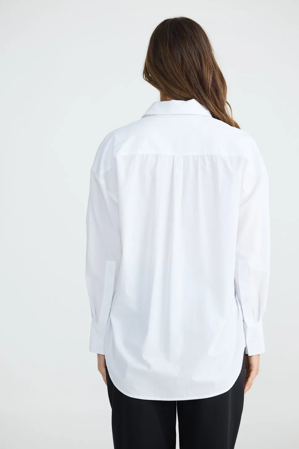 Brave & True Copenhagen Shirt - White with Black