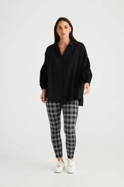 Brave & True Duchess Shirt - Black