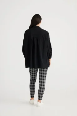 Brave & True Duchess Shirt - Black
