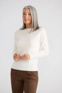 Brave & True Jaden Knit Top - Cream