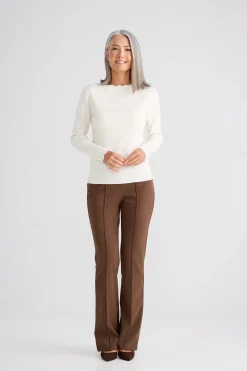 Brave & True Jaden Knit Top - Cream