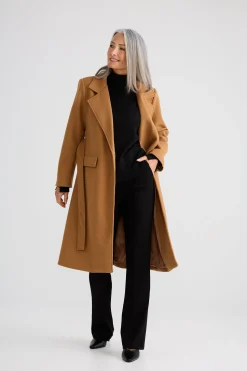 Brave & True Julianne Coat - Camel