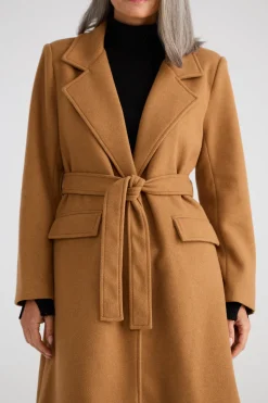 Brave & True Julianne Coat - Camel