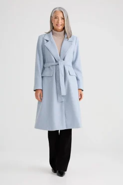 Brave & True Julianne Coat - Steel Blue