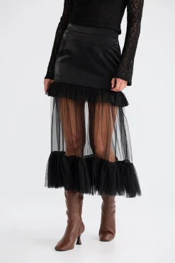 Brave & True Lola Skirt - Black