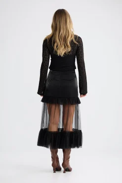 Brave & True Lola Skirt - Black