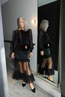 Brave & True Lola Skirt - Black