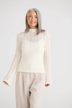 Brave & True Luisa Top - Ivory