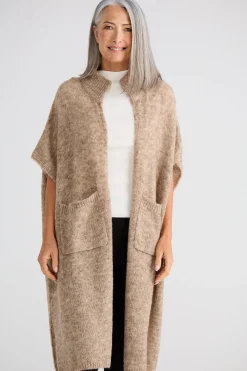 Brave & True Phoenix Knit Cardi - Oat Marle