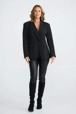 Brave & True Roxie Blazer- Black