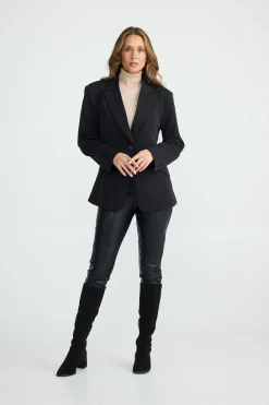 Brave & True Roxie Blazer- Black