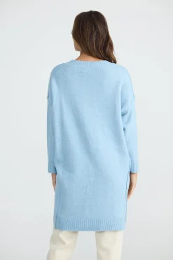 Brave & True Wiltshire Knit- Ice Blue