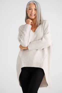 Brave & True Wiltshire Knit - Oat Marle