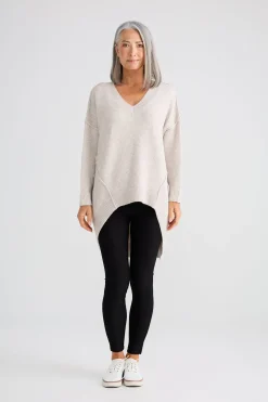 Brave & True Wiltshire Knit - Oat Marle