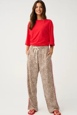 Cartel & Willow Havana Pant - Leopard