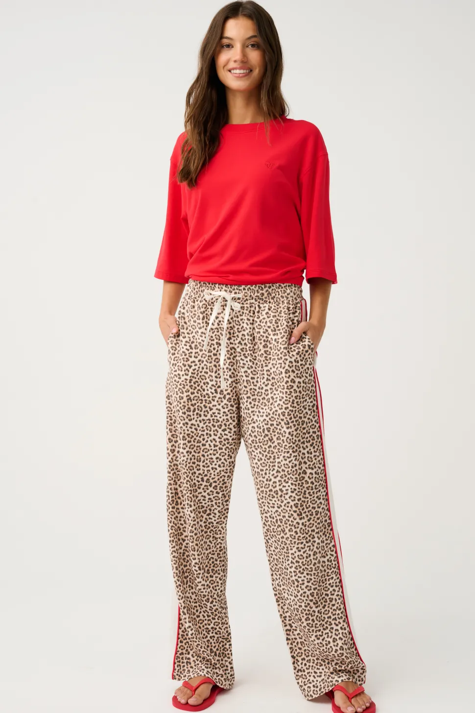Cartel & Willow Havana Pant - Leopard