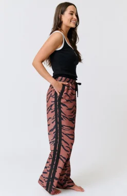 Cartel & Willow Joss Pant - Zebra