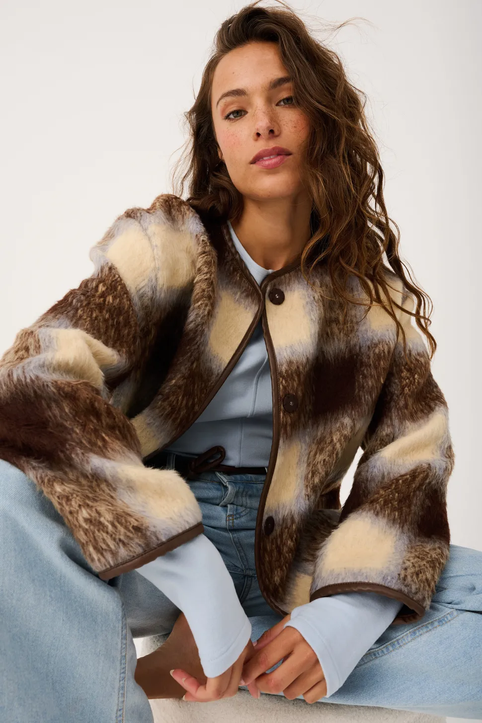 Cartel & Willow Luka Jacket - Check