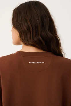 Cartel & Willow Sage Tee - Truffle