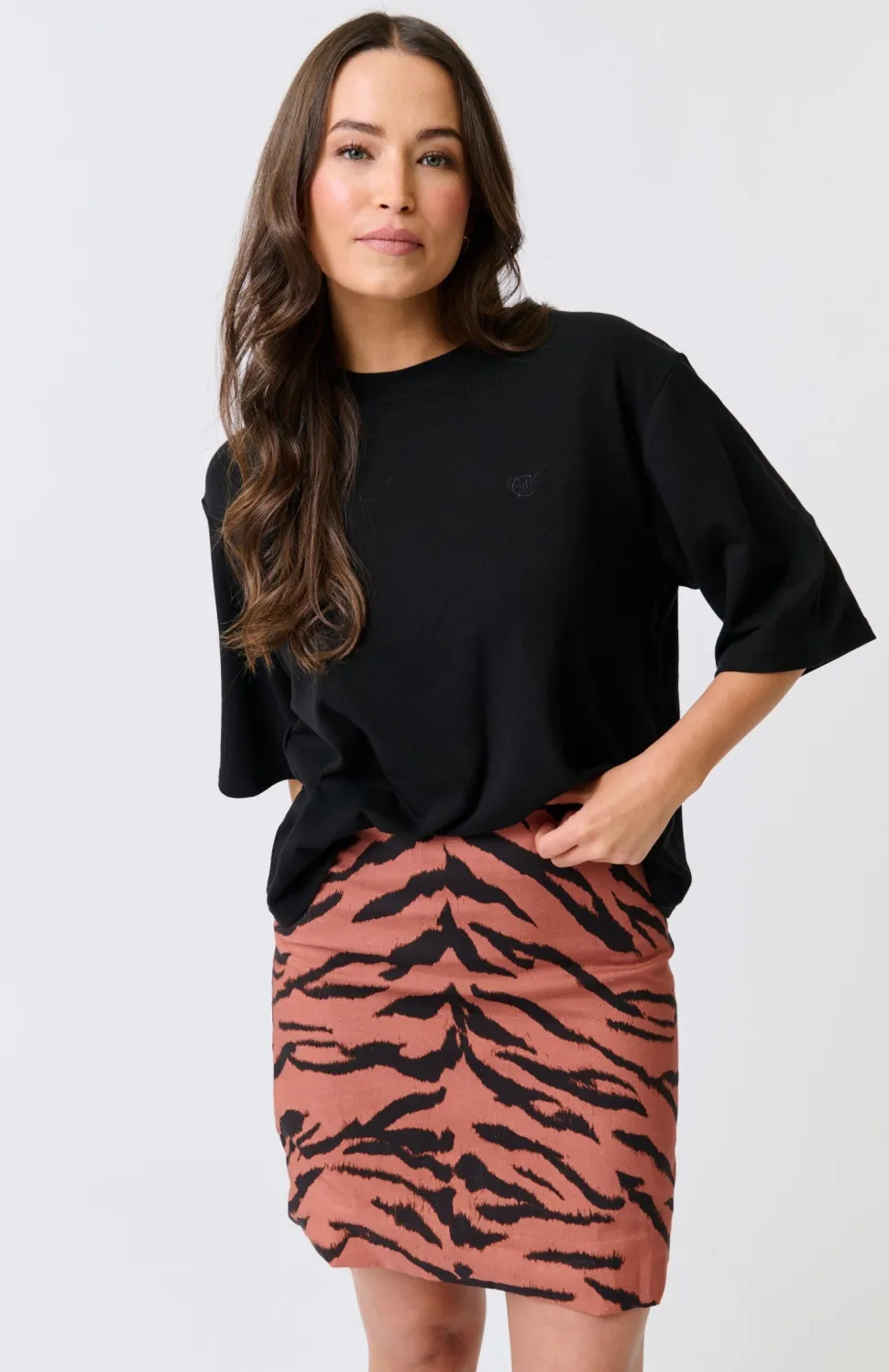 Cartel & Willow Solana Tee - Black